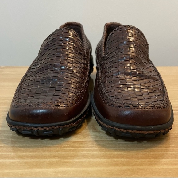 Cole Haan Brown Flats Loafers with Rounded Toe - Picture 8 of 12